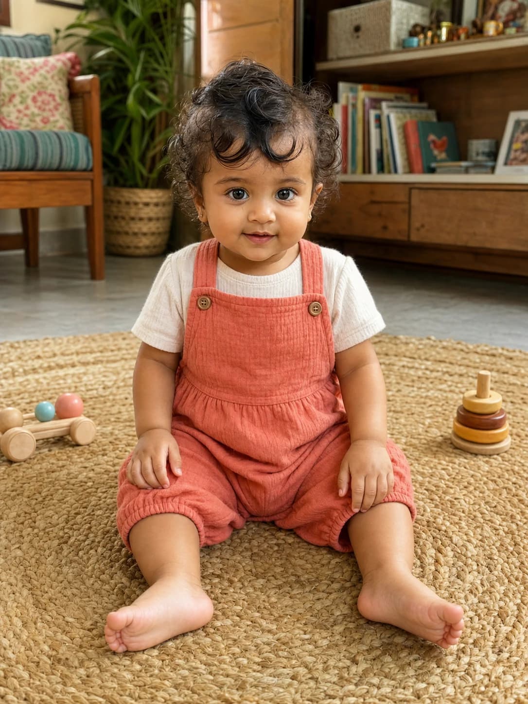 Example full-body source photo for the Baby role